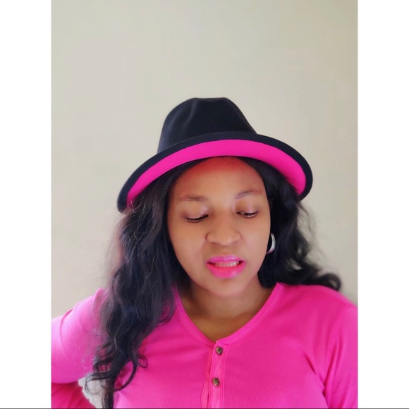 Unisex Fedora Hat two tone fedora hat cowboy hat - Picture 3 of 6